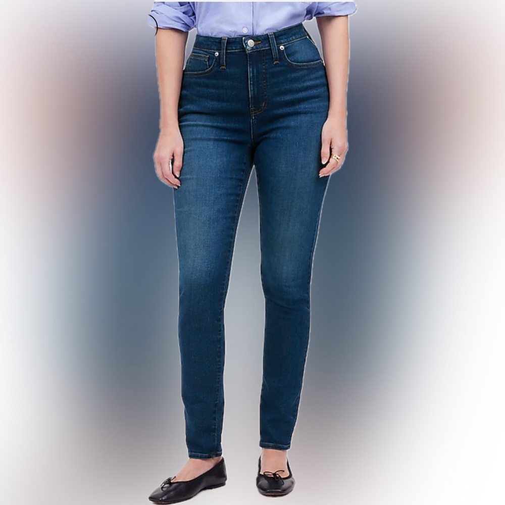 MADEWELL CURVY HIGH RISE SKINNY JEANS